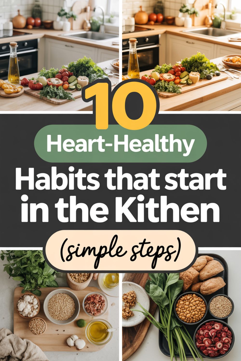 Heart-healthy kitchen habits