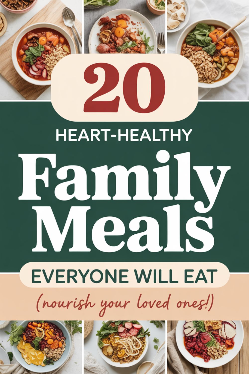 Mediterranean dinner spread