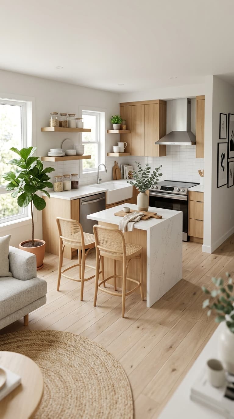 12 Open Kitchen Design Ideas That Make Small Kitchens Feel Grand