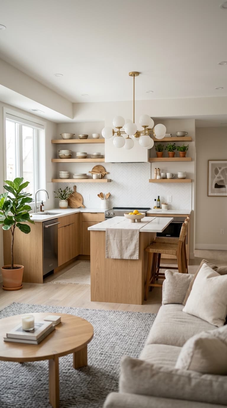 12 Open Kitchen Design Ideas That Make Small Kitchens Feel Grand