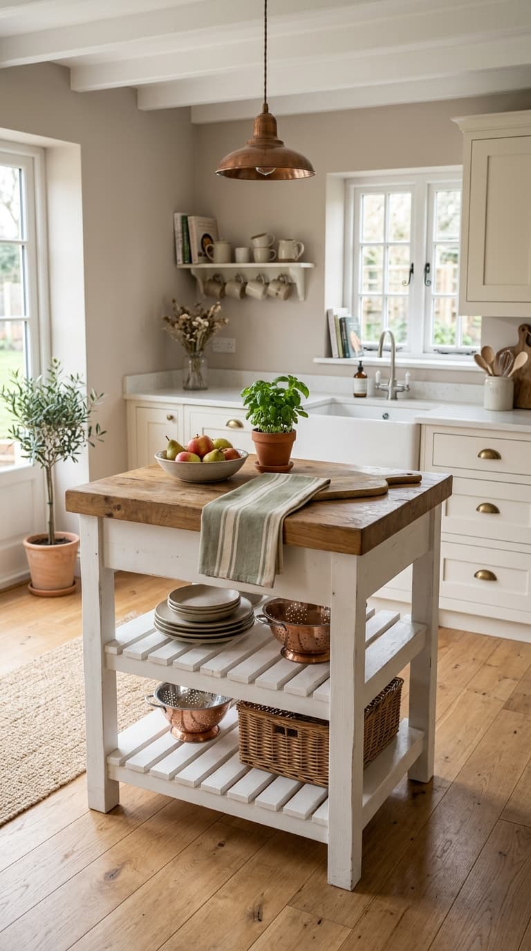 Bring in a Freestanding Kitchen Island