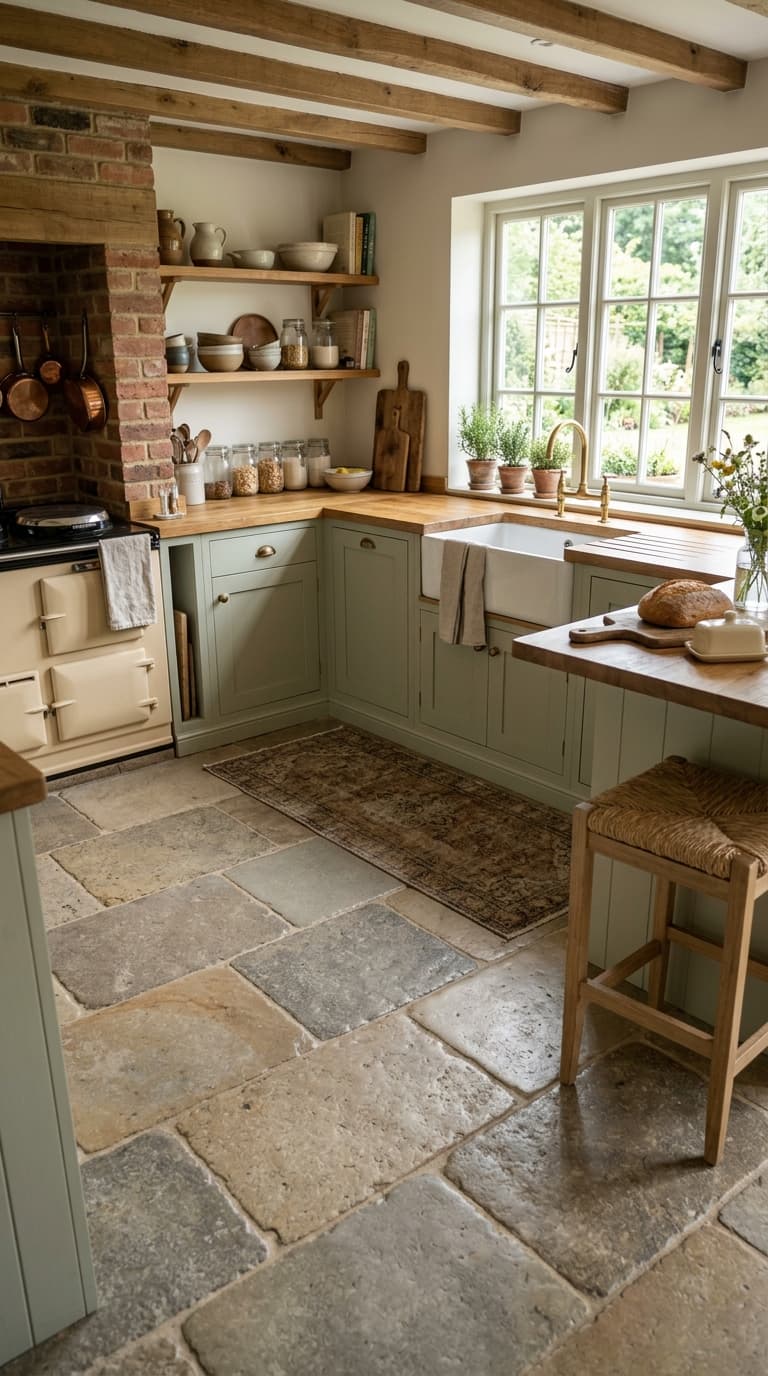 Choose Stone, Slate, or Flagstone Flooring