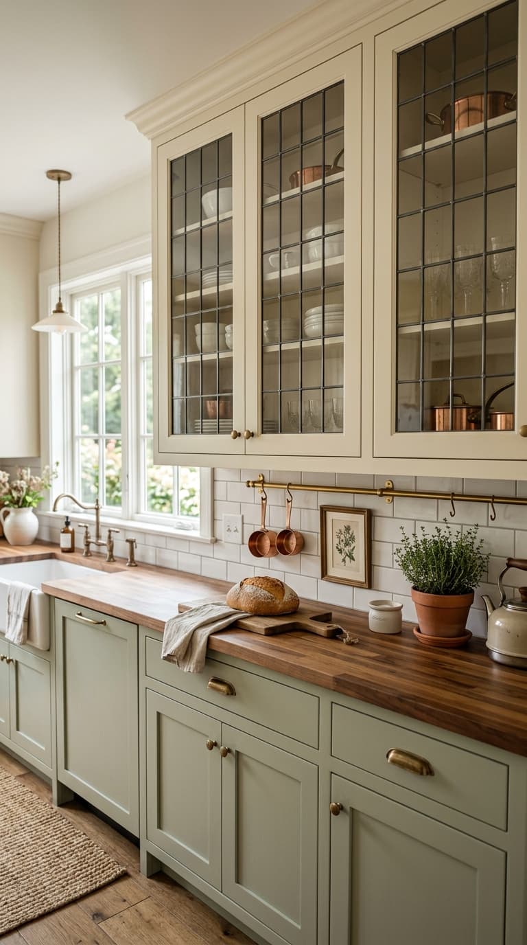 Install Leaded or Multi-Pane Cabinet Glass