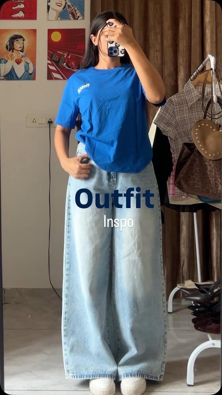 Corset Top and Baggy Jeans