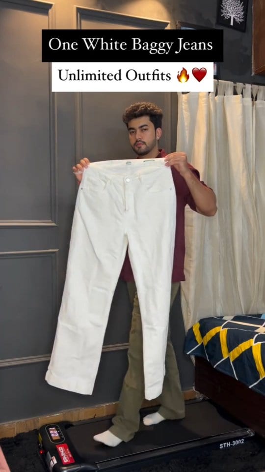 Graphic Tee and Baggy Jeans