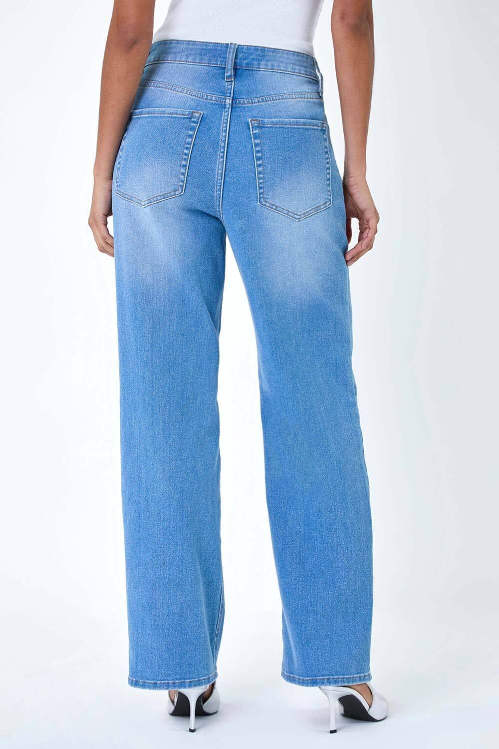 Monochrome Blue Denim on Denim Look