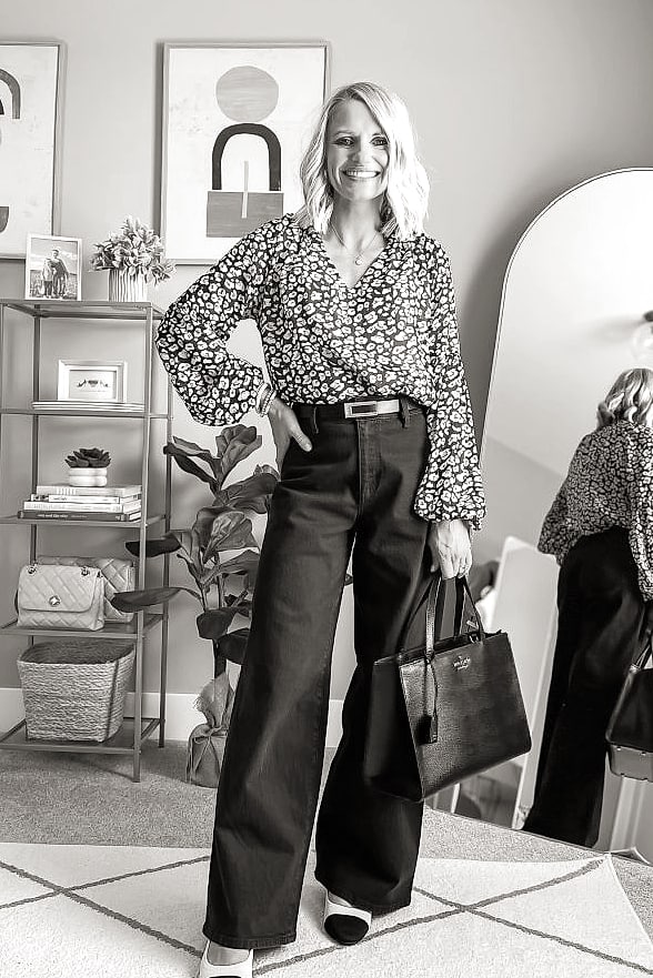 The Classic Tucked-In Blouse Work Look