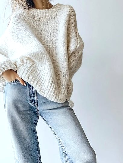 20 Baggy Jeans Outfits That Look Effortlessly Cool 7 Cozy Oversized Sweater Looks
