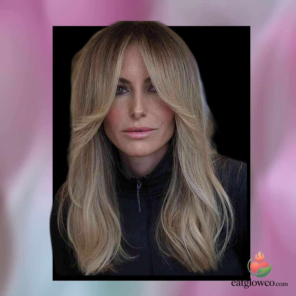 21 Curtain Bangs Hairstyle Ideas That Actually Look Good 6 Darker Toned Fringe