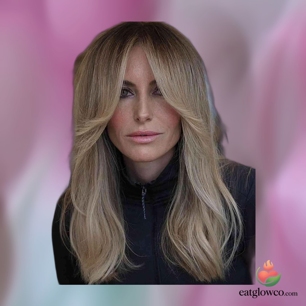9 Curtain Bangs With Long Hair Ideas You Need To See 7 Darker Toned Fringe