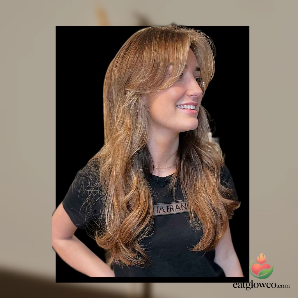 7 Curtain Bangs With Long Hair Ideas You Need To See 18 Face-Framed Curtain Bangs for Long Balayage Hair