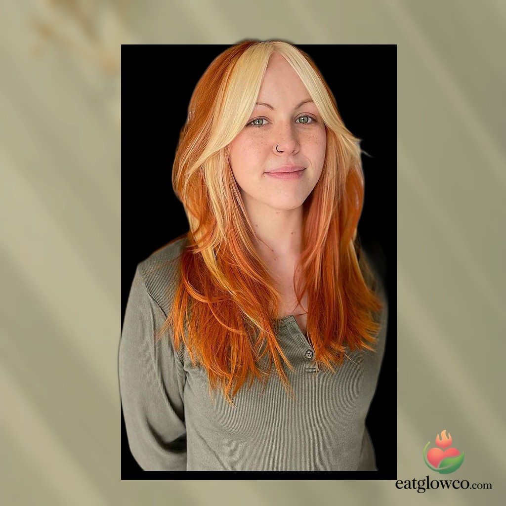 7 Curtain Bangs With Long Hair Ideas You Need To See 19 Face-Framing Highlights and Curtain Bangs for Copper Hair