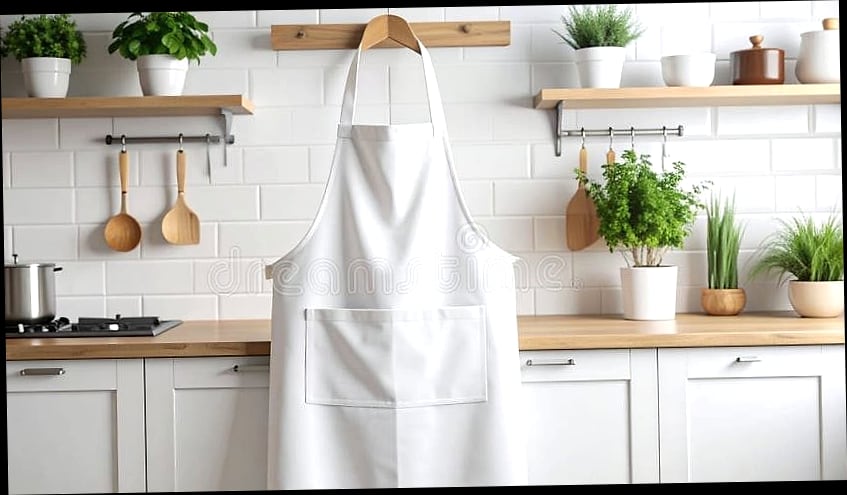 Farmhouse White Kitchen with Apron Sink and Open Shelves