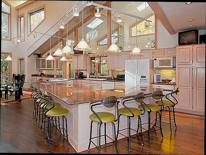 Floor-to-Ceiling Cabinetry on One Wall