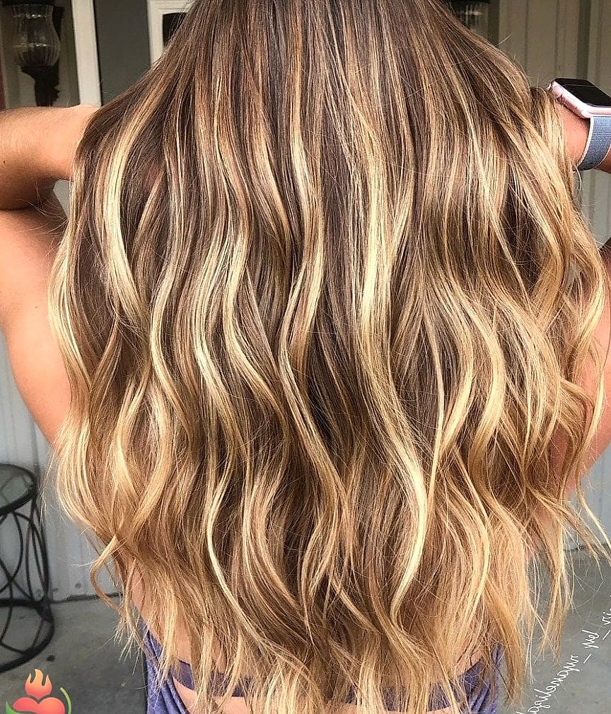 9 Light Brown Hair Color Ideas That Are Warm And Flattering 4 Golden Brown Balayage