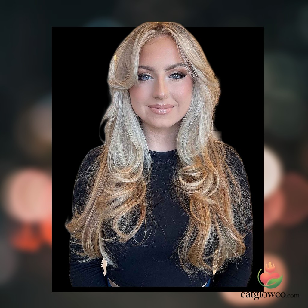 7 Curtain Bangs With Long Hair Ideas You Need To See 24 Long Curtain Fringe on Layered Blonde Hair