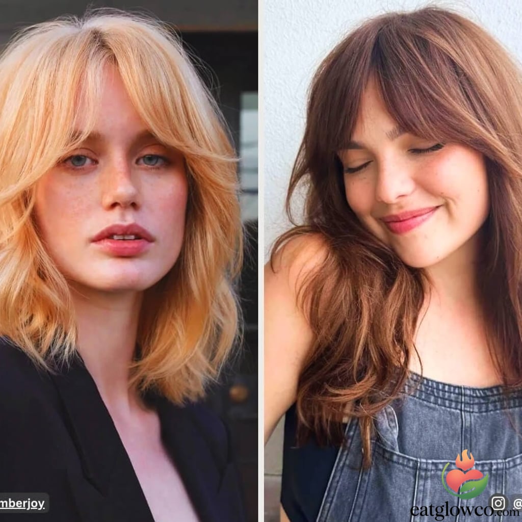 11 Curtain Bangs With Long Hair Ideas You Need To See 6 Medium Haircut with Curtain Bangs Ideas