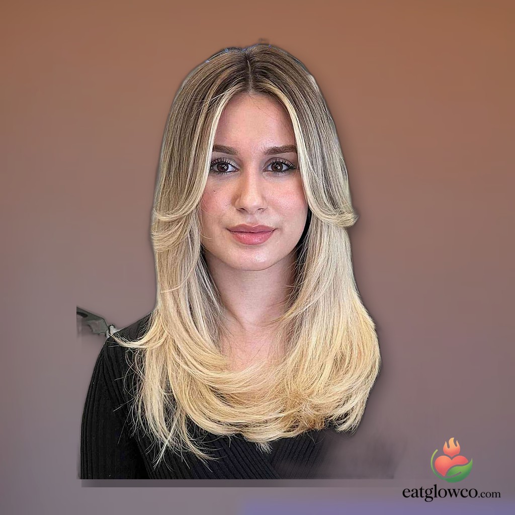 8 Curtain Bangs With Long Hair Ideas You Need To See 9 Stunning Collarbone-Length Layered Cut Blended with Long Curtain Bangs