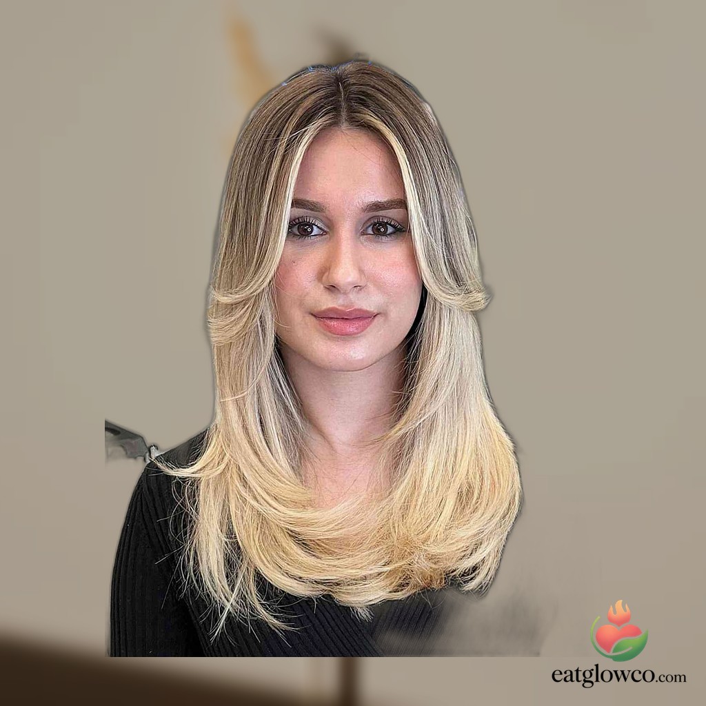 9 Curtain Bangs With Long Hair Ideas You Need To See 9 Stunning Collarbone-Length Layered Cut Blended with Long Curtain Bangs