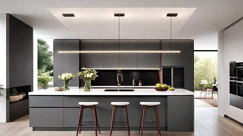 Swap Upper Cabinets for Open Shelving