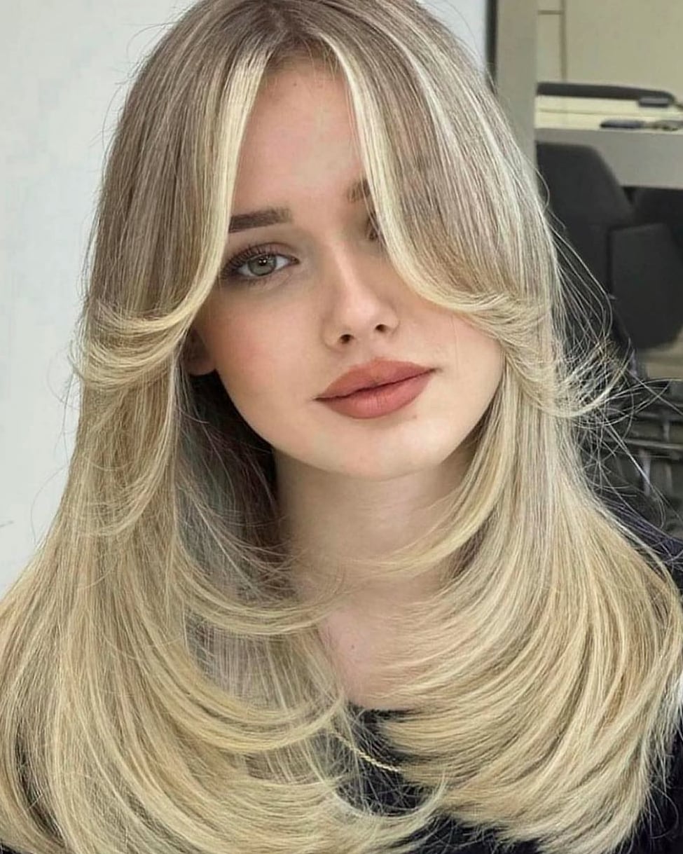10 Curtain Bangs With Long Hair Ideas You Need To See 4 Tips for the Best Results