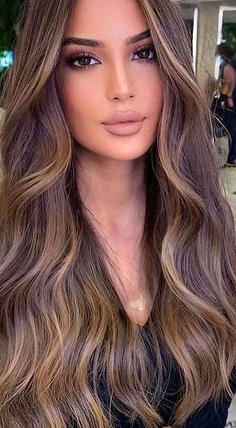 9 Light Brown Hair Color Ideas That Are Warm And Flattering 10 Toasted Brown with Face-Framing Highlights