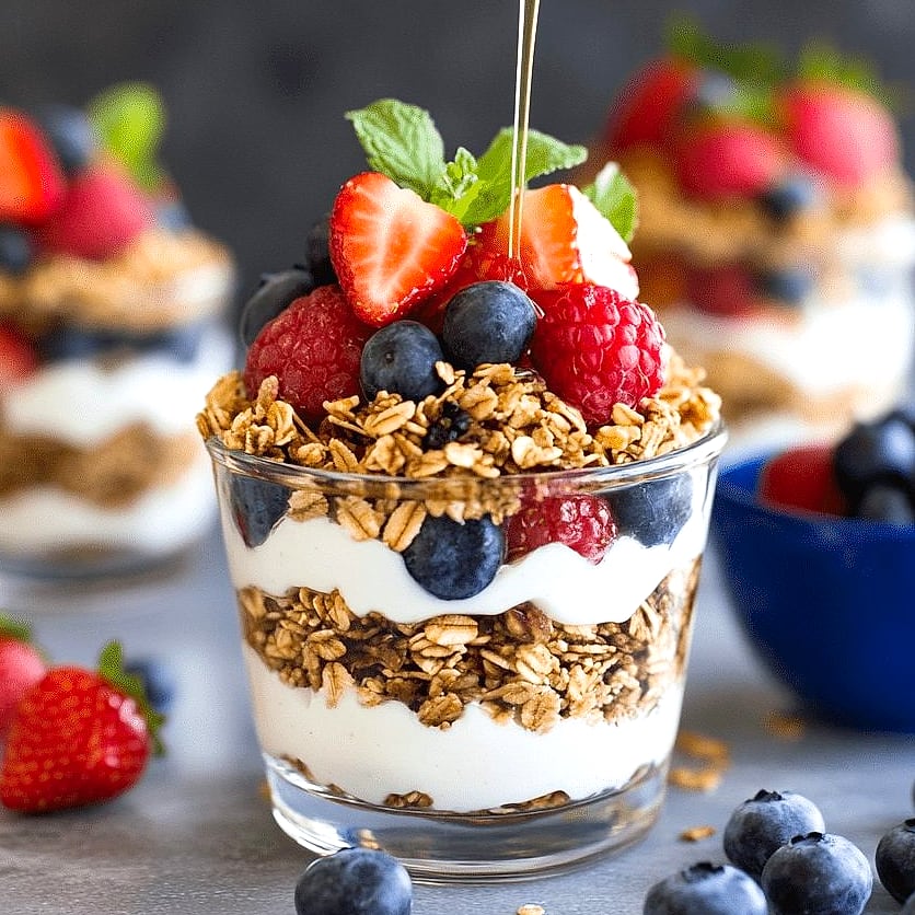 Low-Fat Greek Yogurt Parfait With Oats & Fruit 2 Why You'll Love This Recipe