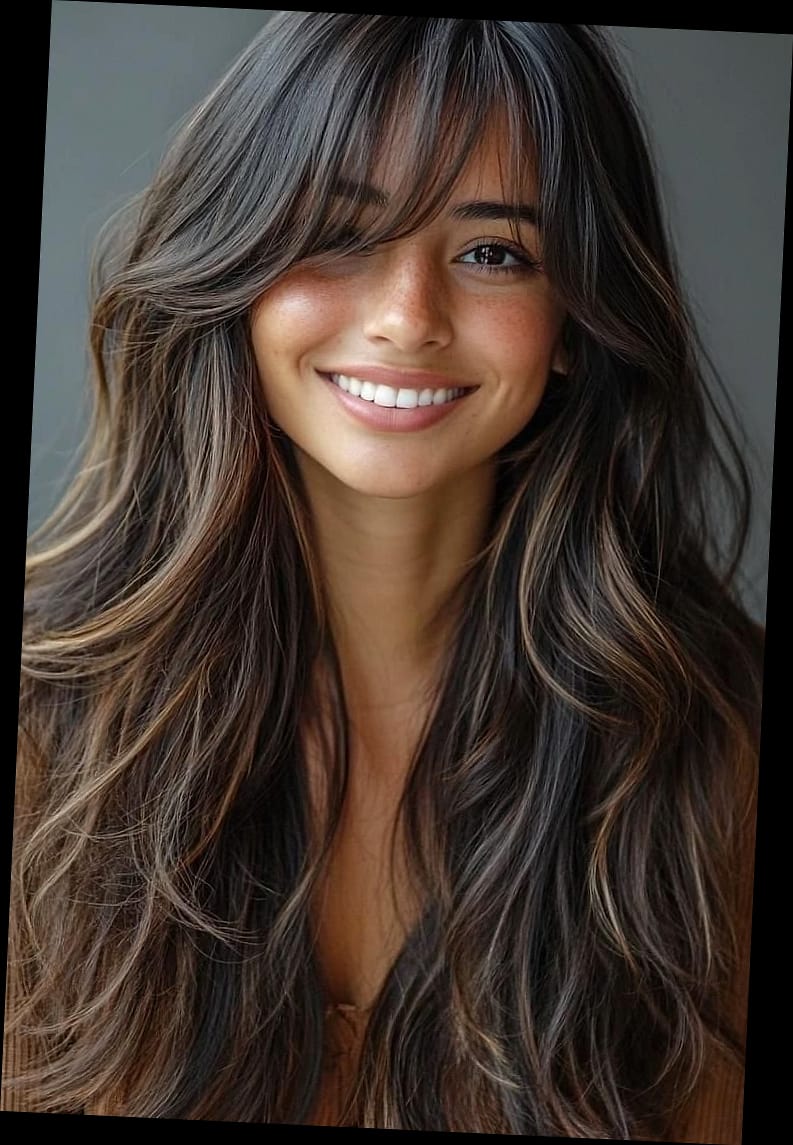 10 Curtain Bangs With Long Hair Ideas You Need To See 2 Why You'll Love This Style